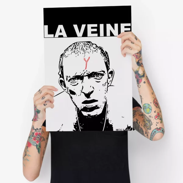 Affiche A3 film La Haine/La Veine