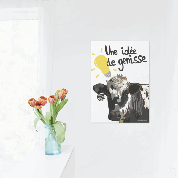 Affiche drôle Une idée de génie - Poster expression humour – Image 2